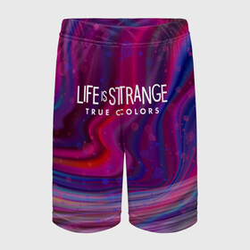 Детские спортивные шорты 3D с принтом Life is Strange True Colors в городе Новоалтайск,  100% полиэстер
 | пояс оформлен широкой мягкой резинкой, ткань тянется
 | amberprice | art | chloeprice | chris | colors | daniel | danieldiaz | is | life | lifeisstrange | lifeisstrange3 | lifeisstrangebeforethestorm | lifeisstrangegame | lis | lis3 | maxcaulfield | pricefield | rachelamber | sean | seandiaz | strange