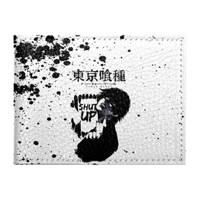 Обложка для студенческого билета с принтом SHUT UP Tokyo Ghoul в городе Новоалтайск, натуральная кожа | Размер: 11*8 см; Печать на всей внешней стороне | Тематика изображения на принте: anime | kaneki ken | tokyo ghoul | tokyo ghoul: re | аниме | анимэ | гули | джузо сузуя | канеки кен | кузен йошимура | наки | нишики нишио | ре | ренджи йомо | ризе камиширо | токийский гуль | тоука киришима | ута