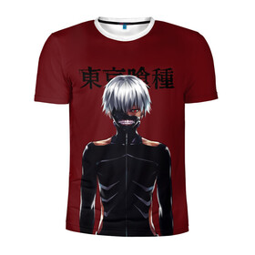 Мужская футболка 3D спортивная с принтом Канеки Кен Kaneki Ken в городе Новоалтайск, 100% полиэстер с улучшенными характеристиками | приталенный силуэт, круглая горловина, широкие плечи, сужается к линии бедра | anime | kaneki ken | tokyo ghoul | tokyo ghoul: re | аниме | анимэ | гули | джузо сузуя | канеки кен | кузен йошимура | наки | нишики нишио | ре | ренджи йомо | ризе камиширо | токийский гуль | тоука киришима | ута