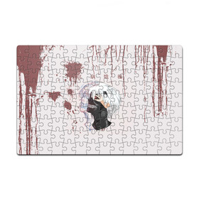 Пазл магнитный 126 элементов с принтом Токийский гуль Tokyo Ghoul в городе Новоалтайск, полимерный материал с магнитным слоем | 126 деталей, размер изделия —  180*270 мм | Тематика изображения на принте: anime | kaneki ken | tokyo ghoul | tokyo ghoul: re | аниме | анимэ | гули | джузо сузуя | канеки кен | кузен йошимура | наки | нишики нишио | ре | ренджи йомо | ризе камиширо | токийский гуль | тоука киришима | ута