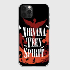 Чехол для iPhone 12 Pro Max с принтом NIRVANA TEEN SPIRIT в городе Новоалтайск, Силикон |  | Тематика изображения на принте: art | cobain | curt | girl | grunge | metal | music | nirvana | punk | rock | spiritm | usa | гранж | группа | кобэйн | курт | метал | музыка | нирвана | панк | рисунок | рок | сша