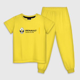 Детская пижама хлопок с принтом RENAULT в городе Новоалтайск, 100% хлопок |  брюки и футболка прямого кроя, без карманов, на брюках мягкая резинка на поясе и по низу штанин
 | auto | france | life | logan | megane | renault | sandero | автомобиль | водителям | логан | логотип | машина | рено | сандеро | франция