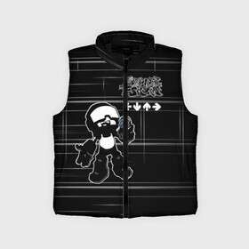 Детский жилет утепленный 3D с принтом tankmen friday night funkin в городе Новоалтайск,  |  | friday | funkin | night | tankman | найт | ночь | пятница | танкист | фанк | фанкин | фридэй