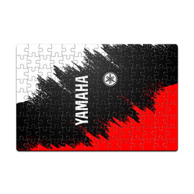 Пазл магнитный 126 элементов с принтом YAMAHA | ЯМАХА в городе Новоалтайск, полимерный материал с магнитным слоем | 126 деталей, размер изделия —  180*270 мм | Тематика изображения на принте: auto | logo | moto | motor | symbol | yamaha | авто | автомобиль | гонки | знак | лого | логотип | логотипы | марка | машина | мото | мотоцикл | мотоциклы | символ | символы | ямаха