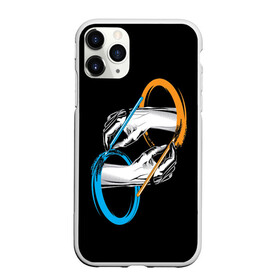 Чехол для iPhone 11 Pro матовый с принтом PORTAL 2 ПОРТАЛ 2 в городе Новоалтайск, Силикон |  | aperture laboratories | glados | half life | portal | portal 2 | valve | гладос | портал | портал 2 | халф лайф | челл