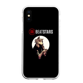 Чехол для iPhone XS Max матовый с принтом Beastars в городе Новоалтайск, Силикон | Область печати: задняя сторона чехла, без боковых панелей | Тематика изображения на принте: beastars | аниме | волк | выдающиеся звери | животные | легоси | манга