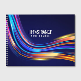 Альбом для рисования с принтом Life is Strange True Colors в городе Новоалтайск, 100% бумага
 | матовая бумага, плотность 200 мг. | amberprice | art | chloeprice | chris | colors | daniel | danieldiaz | is | life | lifeisstrange | lifeisstrange3 | lifeisstrangebeforethestorm | lifeisstrangegame | lis | lis3 | maxcaulfield | pricefield | rachelamber | sean | seandiaz | strange