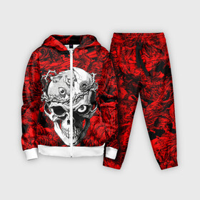 Детский костюм 3D с принтом BERSERK skulls в городе Новоалтайск,  |  | anime | berserk | manga | аниме | берсерк | манга | мультик | мультфильм | японская анимация.