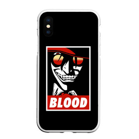 Чехол для iPhone XS Max матовый с принтом Hellsing в городе Новоалтайск, Силикон | Область печати: задняя сторона чехла, без боковых панелей | alucard | alukard | anime | blood | dracula | hellsing | integra | japan | manga | seras | tepes | vampire | victoria | vlad | алукард | аниме | вампир | виктория | влад | граф | дракула | интегра | клыки | кровь | манга | монстр | серас | хел