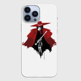Чехол для iPhone 13 Pro Max с принтом Immortal Duo в городе Новоалтайск,  |  | alexander | alucard | anderson | dracula | hellsing | integra | seras | victoria | walter | александр | алукард | андерсон | ван | виктория | винкль | ганс | гюнше | дракула | интегра | макс | монтана | рип | серас | уолтер | хеллсинг | шрёдин
