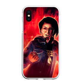 Чехол для iPhone XS Max матовый с принтом Red в городе Новоалтайск, Силикон | Область печати: задняя сторона чехла, без боковых панелей | Тематика изображения на принте: game | life is strange:true colors | арт | графика | игры