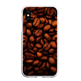 Чехол для iPhone XS Max матовый с принтом Кофе 3D в городе Новоалтайск, Силикон | Область печати: задняя сторона чехла, без боковых панелей | Тематика изображения на принте: абстракция | аромат | илюстрация | искуство | кофе | культура | минимализм | текстура | узор | шоколад