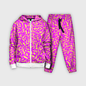 Детский костюм 3D с принтом Абстрактные узоры в городе Новоалтайск,  |  | abstract | military | neon | pattern | pink | purple | texture | абстракция | бактерии | волны | восточные | гламур | желтые узоры | камуфляж | кудрявые | милитари | нежные | неоновые | орнамент | паттерн | пятна | резьба