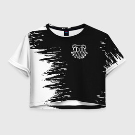Женская футболка Crop-top 3D с принтом radiohead в городе Новоалтайск, 100% полиэстер | круглая горловина, длина футболки до линии талии, рукава с отворотами | alternative | colin greenwood | dead air space | eob | greenwood | greenwood brothers | jnny | jonny and thom | jonny greenwood | nigel godrich | phil selway | radiohead | selway | thm yrk | tohm york | tom yorke | xl | xl recordings