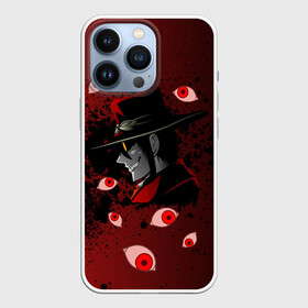 Чехол для iPhone 13 Pro с принтом Хеллсинг Hellsing в городе Новоалтайск,  |  | Тематика изображения на принте: alucard | crazy | devil | eyes | hellsing | horror | human | red | smile | алукард | аниме глаза | аниме персонажи | вампир | герои аниме | глаза | демон | дьявол | злой | зрачки | манга | нечисть | смех | улыбка | хеллсинг | хельсинг