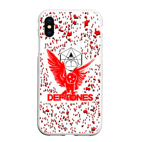 Чехол для iPhone XS Max матовый с принтом deftones в городе Новоалтайск, Силикон | Область печати: задняя сторона чехла, без боковых панелей | 1990’s | 2000’s | best of | defto | deftones | deftones album | deftones best songs | deftones lyrics | deftones mix | deftones playlist | deftones songs | deftones videos | hard rock | lyrics | metal | music | ohms | playlist | rock | warner r