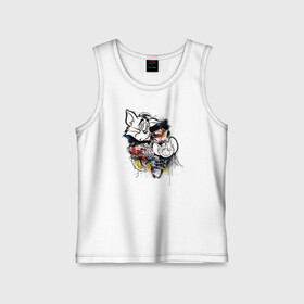 Детская майка хлопок с принтом Tom & Jerry в городе Новоалтайск,  |  | tom  jerry | tom and jerry | vdzabma | джерри | том | том  джерри | том и джерри
