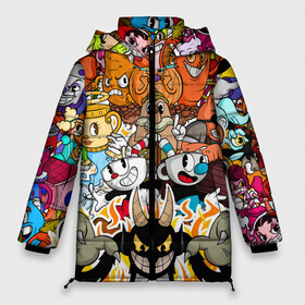 Женская зимняя куртка Oversize CUPHEAD: в городе Новоалтайск, верх — 100% полиэстер; подкладка — 100% полиэстер; утеплитель — 100% полиэстер | длина ниже бедра, силуэт Оверсайз. Есть воротник-стойка, отстегивающийся капюшон и ветрозащитная планка.
Боковые карманы с листочкой на кнопках и внутренний карман на молнии | cuphead | cuphead mugman | dont deal with the devil | mugman | все персонажи | игры | капхед | магмен | чашеголовый