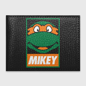 Обложка для студенческого билета с принтом Mikey в городе Новоалтайск, натуральная кожа | Размер: 11*8 см; Печать на всей внешней стороне | Тематика изображения на принте: donatello | leonardo | michelangelo | ninja | pizza | raphael | turtles | донателло | животные | карате | комикс | комиксы | леонардо | микеланджело | мультфильм | мутант | мутанты | ниндзя | пицца | рафаэль | сплинтер | супергерой