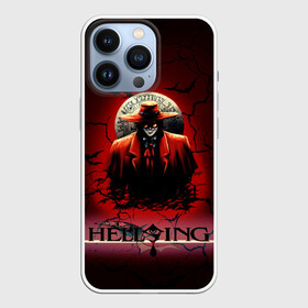 Чехол для iPhone 13 Pro с принтом HELLSING в городе Новоалтайск,  |  | Тематика изображения на принте: bats | cracked | hellsing film | hellsing lettering | hellsing print | helsing | red | van hellsing | ван хельсинг | красный | летучие мыши | надпись хельсинг | принт хельсинг | трещены | фильм хельсинг | хельсинг