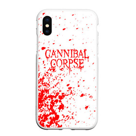 Чехол для iPhone XS Max матовый с принтом cannibal corpse в городе Новоалтайск, Силикон | Область печати: задняя сторона чехла, без боковых панелей | Тематика изображения на принте: cannibal | cannibal corpse | cannibal corpse butchered at birth | cannibal corpse eaten back to life | cannibal corpse hammer smashed face | corpse | death metal | металл | пластинки с металлическим лезвием | рок | труп каннибала