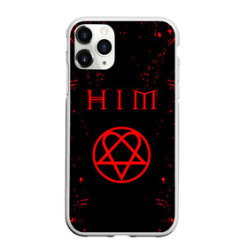 Чехол для iPhone 11 Pro Max матовый с принтом HIM в городе Новоалтайск, Силикон |  | Тематика изображения на принте: christian | christian music | deep | h.i.m | heartagram | hearts | him | him (musical group) | live | love | metal | music | of | official | rock | the | universal | valo | video | ville | ville valo | vlog | вало | вилле | живой | любовь | рок | универса