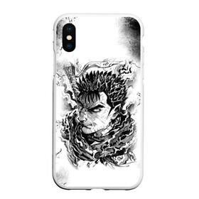 Чехол для iPhone XS Max матовый с принтом BERSERK БЕРСЕРК в городе Новоалтайск, Силикон | Область печати: задняя сторона чехла, без боковых панелей | anime | anime berserk | berserk | knight | manga | аниме | аниме берсерк | берсерк | клеймо | манга | рыцарь | япония