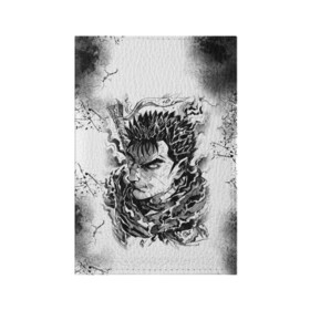 Обложка для паспорта матовая кожа с принтом BERSERK БЕРСЕРК в городе Новоалтайск, натуральная матовая кожа | размер 19,3 х 13,7 см; прозрачные пластиковые крепления | anime | anime berserk | berserk | knight | manga | аниме | аниме берсерк | берсерк | клеймо | манга | рыцарь | япония
