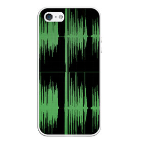 Чехол для iPhone 5/5S матовый с принтом AUDIOWAVE в городе Новоалтайск, Силикон | Область печати: задняя сторона чехла, без боковых панелей | Тематика изображения на принте: underground | звук | звуковая волна | звукорежиссер | прикол