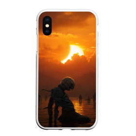 Чехол для iPhone XS Max матовый с принтом BERSERK | БЕРСЕРК в городе Новоалтайск, Силикон | Область печати: задняя сторона чехла, без боковых панелей | Тематика изображения на принте: anime | anime berserk | berserk | knight | manga | аниме | аниме берсерк | берсерк | клеймо | манга | рыцарь | япония