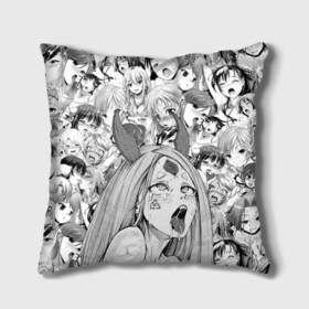 Подушка 3D с принтом KAGUYA AHEGAO чернобелое в городе Новоалтайск, наволочка – 100% полиэстер, наполнитель – холлофайбер (легкий наполнитель, не вызывает аллергию). | состоит из подушки и наволочки. Наволочка на молнии, легко снимается для стирки | ahegao | japanese anime | kaguya | kawai | kowai | oppai | otaku | senpai | sugoi | waifu | yandere | ахегао | кагуя | ковай | отаку | семпай | сенпай | сэмпай | яндере | японская анимация