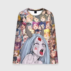 Мужской лонгслив 3D с принтом KAGUYA AHEGAO | КАГУЯ АХЕГАО в городе Новоалтайск, 100% полиэстер | длинные рукава, круглый вырез горловины, полуприлегающий силуэт | ahegao | japanese anime | kaguya | kawai | kowai | oppai | otaku | senpai | sugoi | waifu | yandere | ахегао | кагуя | ковай | отаку | семпай | сенпай | сэмпай | яндере | японская анимация