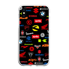 Чехол для iPhone XS Max матовый с принтом Motorcycle pattern | Мото паттерн (Z) в городе Новоалтайск, Силикон | Область печати: задняя сторона чехла, без боковых панелей | Тематика изображения на принте: aprilia | arch | bajaj | bike | bikers | ducati | kayo | ktm | moto | moto logo | moto pattern | motorcycle | pattern | r1 | sport | vespa | yanaha | априлиа | арч | байк | байкер | бмв | бренд | веспа | ктм | марка | мото | мото лого | мото пат