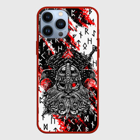 Чехол для iPhone 13 Pro Max с принтом БОГ ОДИН в городе Новоалтайск,  |  | Тематика изображения на принте: slav | бог один | ворон. | восточные славяне | оберег | один | русь | символика | славяне | славянская символика