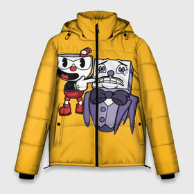 Мужская зимняя куртка 3D с принтом CUPHEAD в городе Новоалтайск, верх — 100% полиэстер; подкладка — 100% полиэстер; утеплитель — 100% полиэстер | длина ниже бедра, свободный силуэт Оверсайз. Есть воротник-стойка, отстегивающийся капюшон и ветрозащитная планка. 

Боковые карманы с листочкой на кнопках и внутренний карман на молнии. | art | cartoon | cup | cuphead | devil | dice | game | king | mugman | the | арт | бос | босс | голова | демон | дьявол | игра | капхед | магмен | мультик | мультфильм | платформер | чаша | чашка | человек | черт