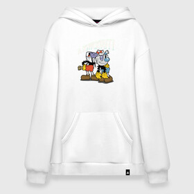 Худи SuperOversize хлопок с принтом CUPHEAD в городе Новоалтайск, 70% хлопок, 30% полиэстер, мягкий начес внутри | карман-кенгуру, эластичная резинка на манжетах и по нижней кромке, двухслойный капюшон
 | art | cartoon | cup | cuphead | devil | dice | game | king | mugman | the | арт | бос | босс | голова | демон | дьявол | игра | капхед | магмен | мультик | мультфильм | платформер | чаша | чашка | человек | черт