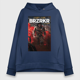 Женское худи Oversize хлопок с принтом BRZRKR в городе Новоалтайск, френч-терри — 70% хлопок, 30% полиэстер. Мягкий теплый начес внутри —100% хлопок | боковые карманы, эластичные манжеты и нижняя кромка, капюшон на магнитной кнопке | 2077 | brzrkr | comics | cyberpunk | john wick | johnny | keanu | netflix | reeves | samurai | silverhand | джон | джонни | киану | киберпанк | комиксы | ривз | самурай | сериал | сильверхенд | уик