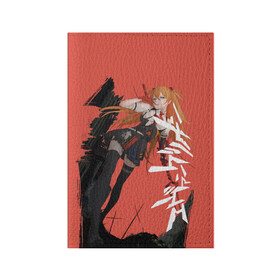 Обложка для паспорта матовая кожа с принтом Evangelion Asuka Langley в городе Новоалтайск, натуральная матовая кожа | размер 19,3 х 13,7 см; прозрачные пластиковые крепления | eva | eva 00 | eva 01 | eva 02 | rei | rei ayanami | shinji ikari | аска | ева | ева 02 | евангелион