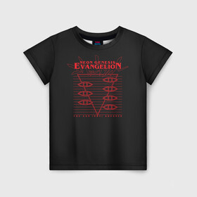 Детская футболка 3D с принтом Evangelion Neon Genesis в городе Новоалтайск, 100% гипоаллергенный полиэфир | прямой крой, круглый вырез горловины, длина до линии бедер, чуть спущенное плечо, ткань немного тянется | Тематика изображения на принте: eva | eva 00 | eva 01 | eva 02 | evangelion | rei | rei ayanami | shinji ikari | аска | ева | ева 02 | евангелион