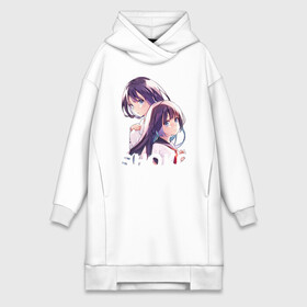 Платье-худи хлопок с принтом Shoko в городе Новоалтайск,  |  | anime | aobuta | bunny | bunny girl | futaba | kaede | mai | nodoka | pfnds | rio | sakuta | shoko | аниме | анимэ | девочка зайка | зайка | каэдэ | комедия | маи | нодока | панда | рио | сакута | сёко | футаба | шоко
