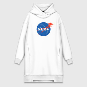 Платье-худи хлопок с принтом NERV NASA в городе Новоалтайск,  |  | eva | eva 00 | eva 01 | eva 02 | evangelion | rei | rei ayanami | shinji ikari | аска | ева | ева 02 | евангелион