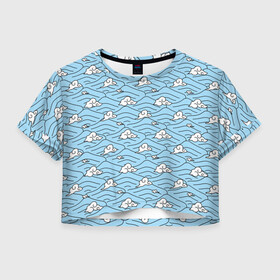 Женская футболка Crop-top 3D с принтом УРУКОДАКИ САКОНДЖИ в городе Новоалтайск, 100% полиэстер | круглая горловина, длина футболки до линии талии, рукава с отворотами | demon slayer | kimetsu no yaiba | kocho shinobu | nezuko | shinobu | slayer | tanjiro | zenitsu | гию томиока | зенитсу | зенитцу | зеницу | иноске хашибира | клинок рассекающий демонов | незуко | танджиро | шинобу кочо