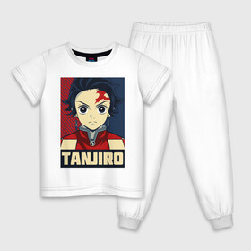 Детская пижама хлопок с принтом Tanjirou Kimetsu no Yaiba в городе Новоалтайск, 100% хлопок |  брюки и футболка прямого кроя, без карманов, на брюках мягкая резинка на поясе и по низу штанин
 | demon slayer | kamado | kimetsu no yaiba | nezuko | tanjiro | аниме | гию томиока | зеницу агацума | иноске хашибира | камадо | клинок | корзинная девочка | манга | музан кибуцуджи | незуко | рассекающий демонов | танджиро