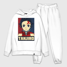 Мужской костюм хлопок OVERSIZE с принтом Tanjirou Kimetsu no Yaiba в городе Новоалтайск,  |  | demon slayer | kamado | kimetsu no yaiba | nezuko | tanjiro | аниме | гию томиока | зеницу агацума | иноске хашибира | камадо | клинок | корзинная девочка | манга | музан кибуцуджи | незуко | рассекающий демонов | танджиро