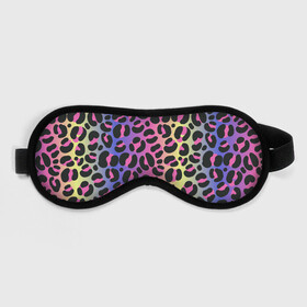 Маска для сна 3D с принтом Neon Leopard Pattern в городе Новоалтайск, внешний слой — 100% полиэфир, внутренний слой — 100% хлопок, между ними — поролон |  | Тематика изображения на принте: africa | afrika | gradient | summer | tropical | африка | африканский узор | градиент | леопард | леопардовый узор | лето | неон | неоновое свечение | паттерт | пятна | разные цвета | саванна | тропики | тропический узор
