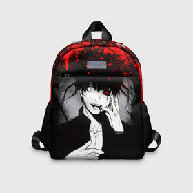 Детский рюкзак 3D с принтом ТОКИЙСКИЙ ГУЛЬ | TOKYO GHOUL в городе Новоалтайск, 100% полиэстер | лямки с регулируемой длиной, сверху петелька, чтобы рюкзак можно было повесить на вешалку. Основное отделение закрывается на молнию, как и внешний карман. Внутри дополнительный карман. По бокам два дополнительных кармашка | Тематика изображения на принте: anime | tokyo ghoul | аниме | анимэ | гули | канеки кен | кузен йошимура | наки | нишики нишио | ренджи йомо | ризе камиширо | токийский гуль | тоука киришима | ута | хинами фуэгучи | шуу цукияма