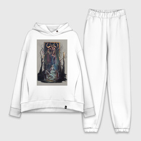 Женский костюм хлопок Oversize с принтом Ужас, Зло, Демон, Ведьма, Дьявол, Дверь, Деревья. в городе Новоалтайск,  |  | ведьма | дверь | демон | деревья. | дьявол | зло | ужас
