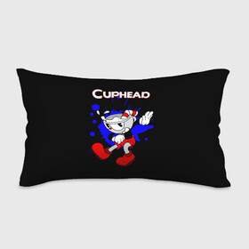 Подушка 3D антистресс с принтом Cuphead в городе Новоалтайск, наволочка — 100% полиэстер, наполнитель — вспененный полистирол | состоит из подушки и наволочки на молнии | cup head | cuphead | run and gun | детям | капхед | капхэд | логотипы игр | персонажи игр | чашка