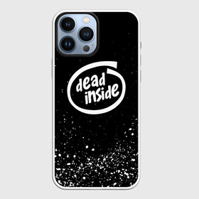 Чехол для iPhone 13 Pro Max с принтом DEAD INSIDE в городе Новоалтайск,  |  | Тематика изображения на принте: dead inside | dont open | гуль | дед инсайт | дединсайт | дэд инсайт | дэдинсайт | интроверт | кен канеки | мертв внутри | мертвый внутри