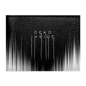Обложка для студенческого билета с принтом DEAD INSIDE | DEATH STRANDING в городе Новоалтайск, натуральная кожа | Размер: 11*8 см; Печать на всей внешней стороне | Тематика изображения на принте: dead inside | dont open | гуль | дед инсайт | дединсайт | дэд инсайт | дэдинсайт | интроверт | кен канеки | мертв внутри | мертвый внутри